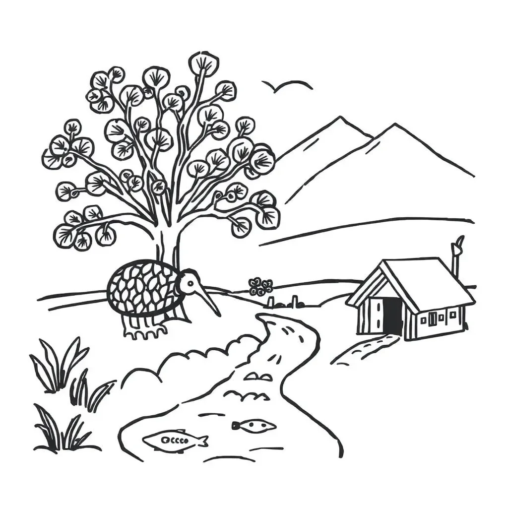 Plants and animals in nature