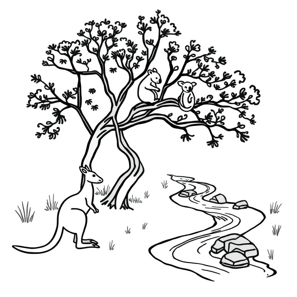 Worksheet illustration