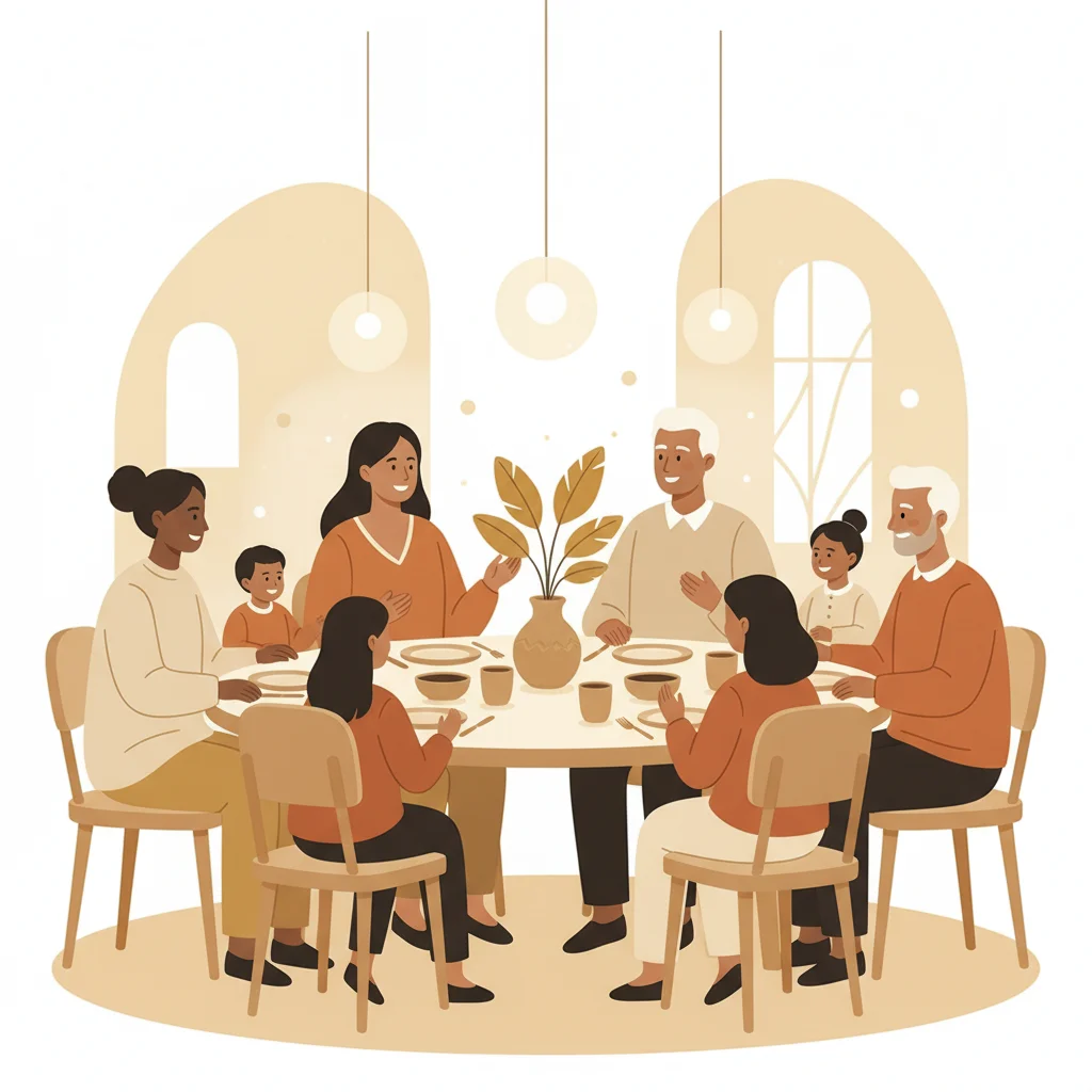"Every family is a domestic church where love grows and faith is nurtured"