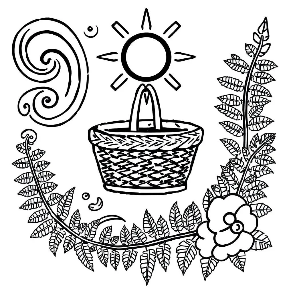 Worksheet illustration