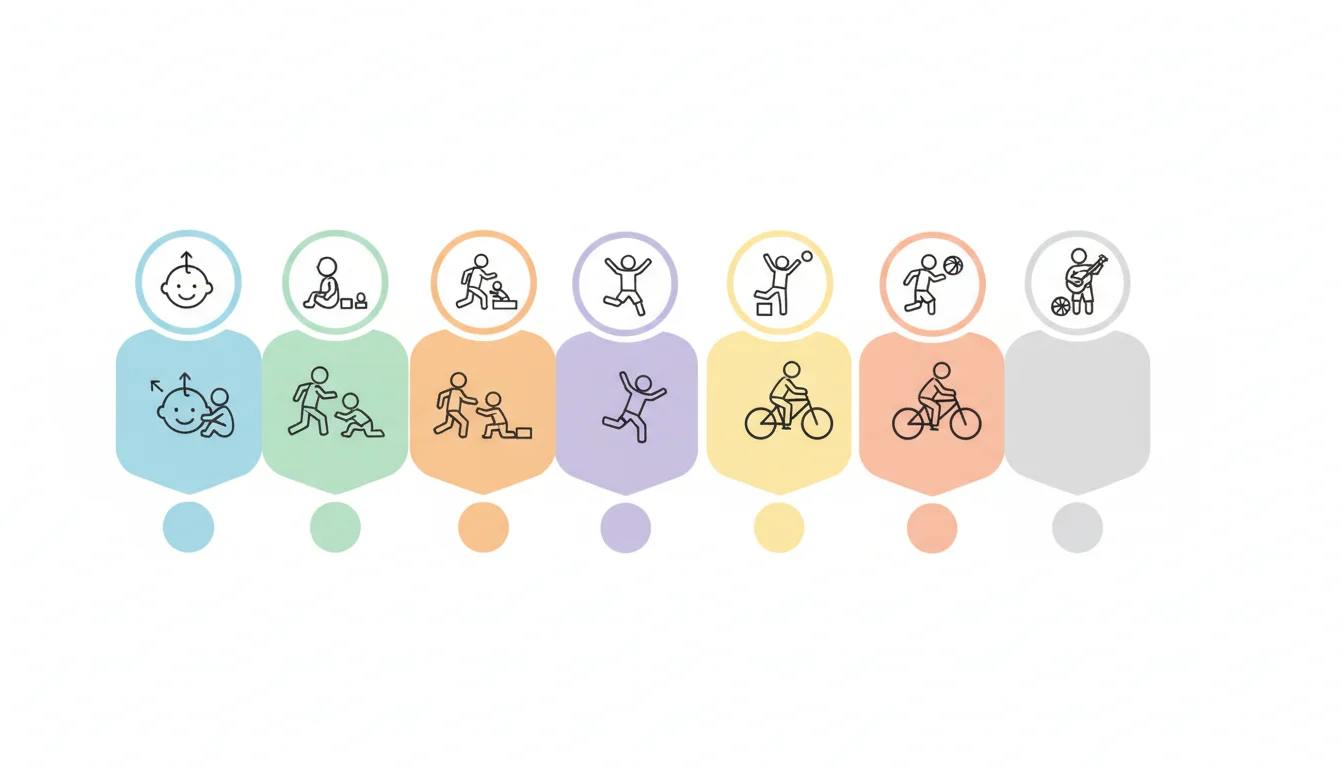 Physical Development Timeline: Birth to 12 Years
