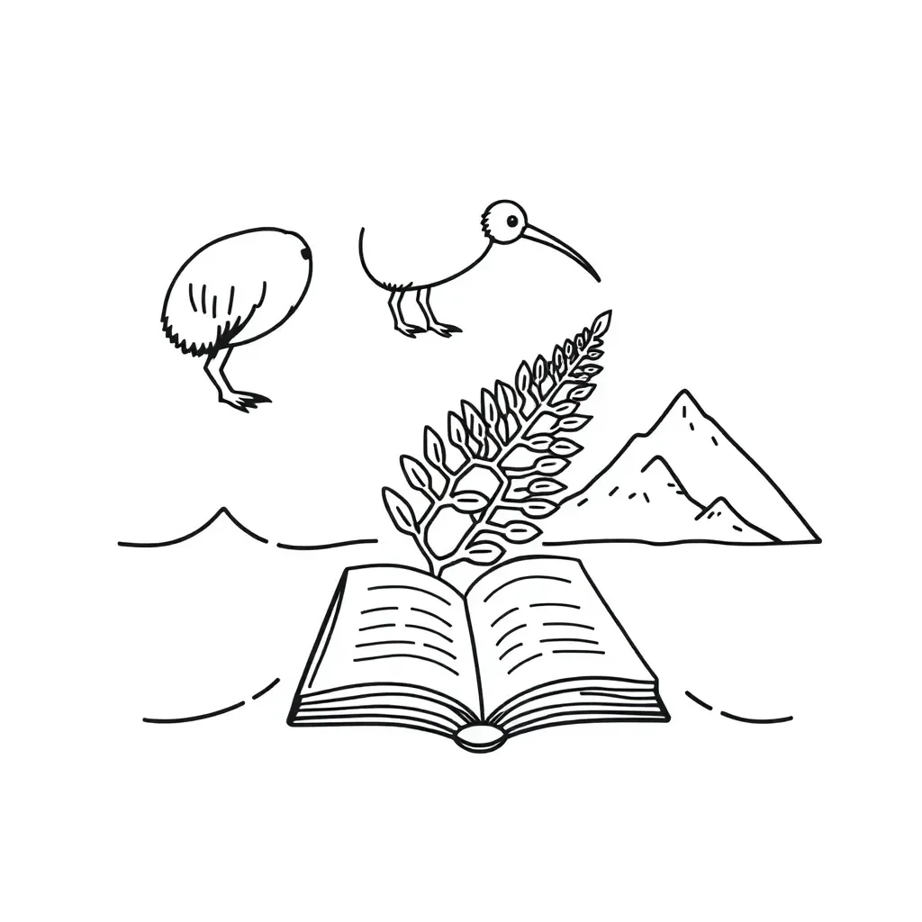 Student reading a book