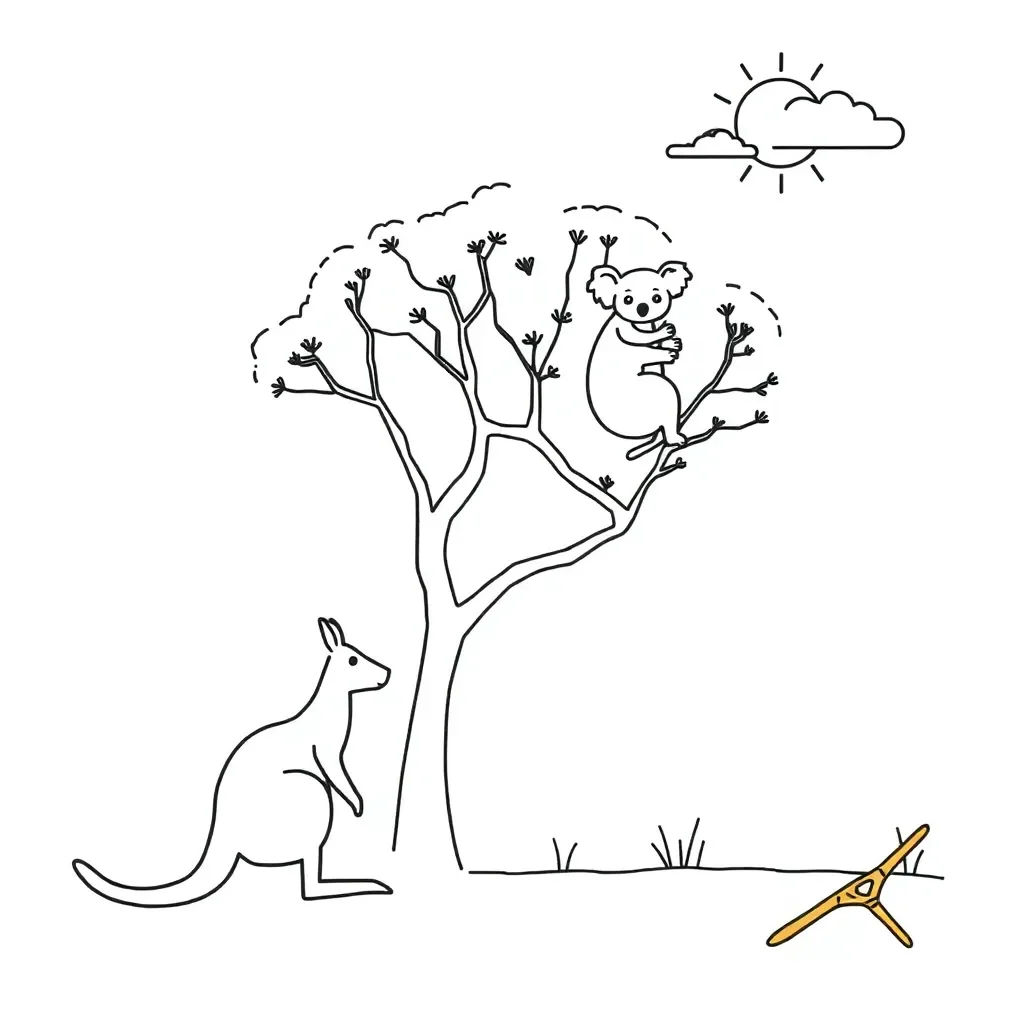 Worksheet illustration