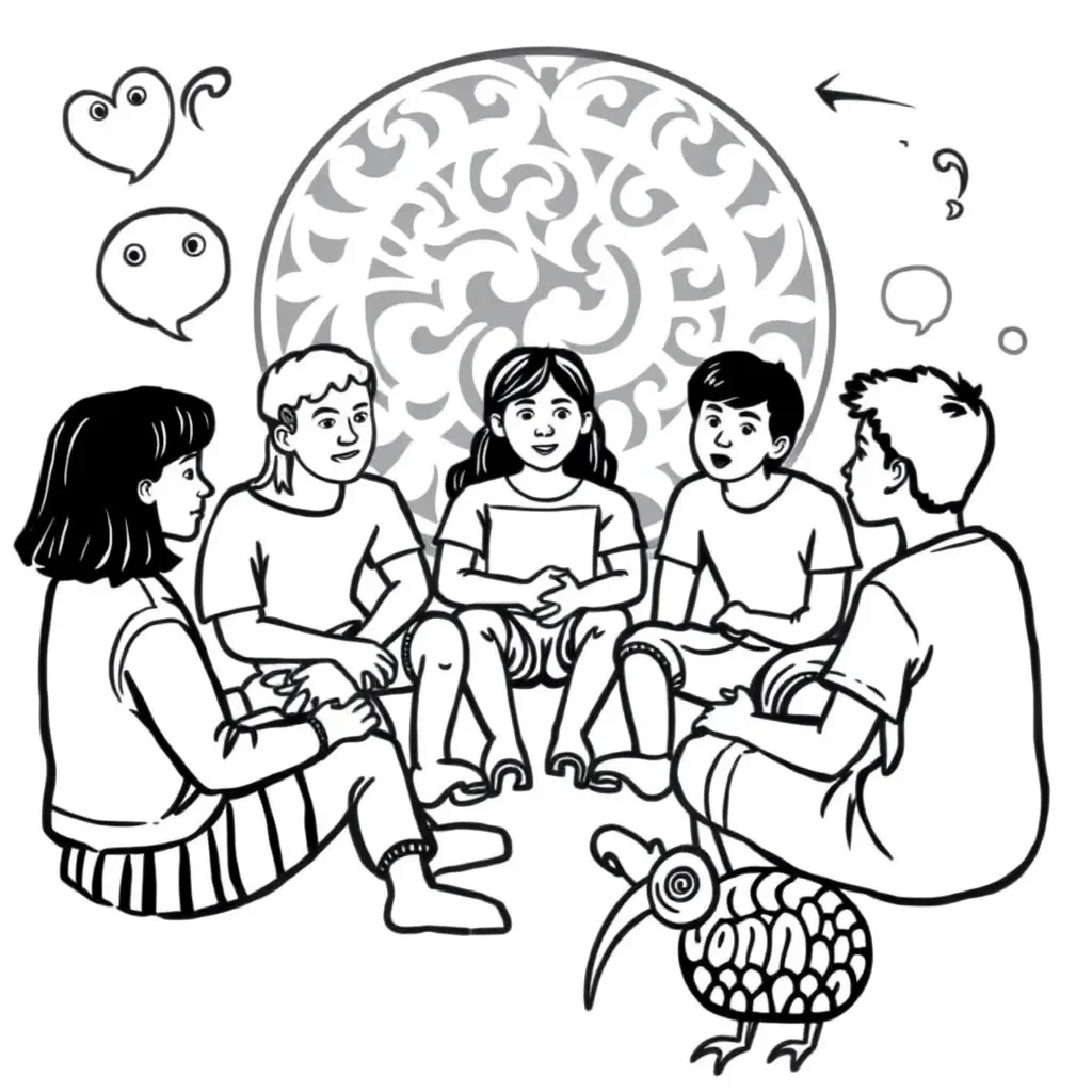 Students engaged in discussion