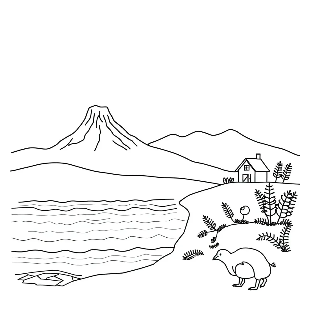 Earthquake waves illustration