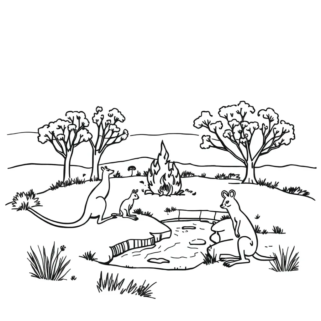 Worksheet illustration