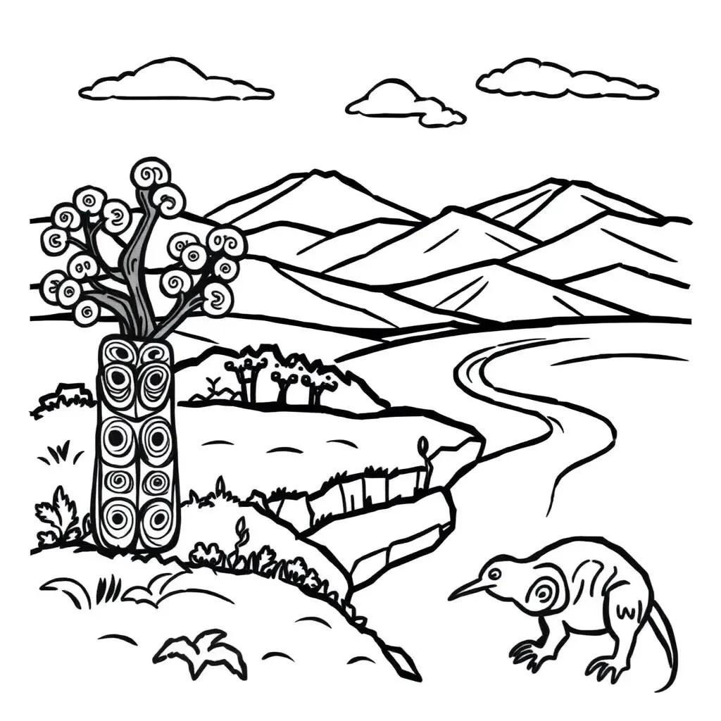 Worksheet illustration