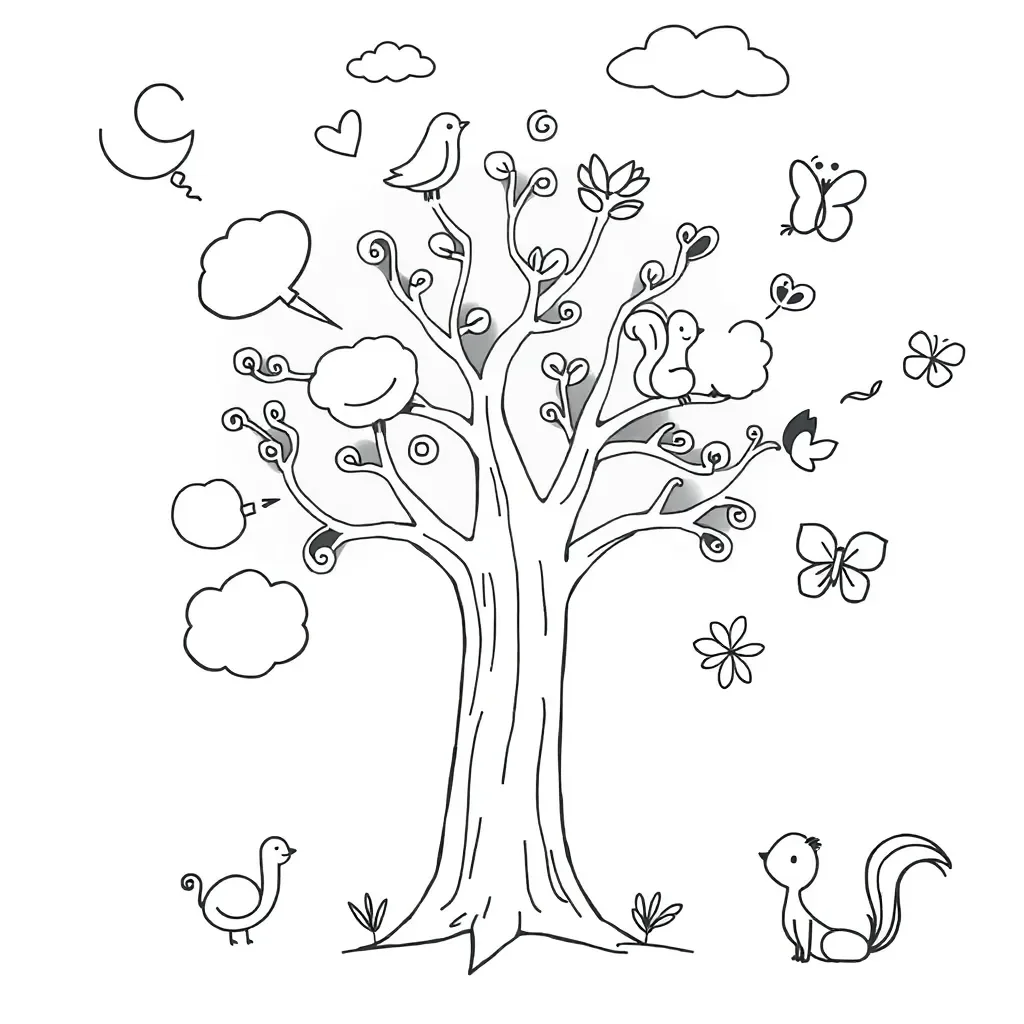 Worksheet illustration