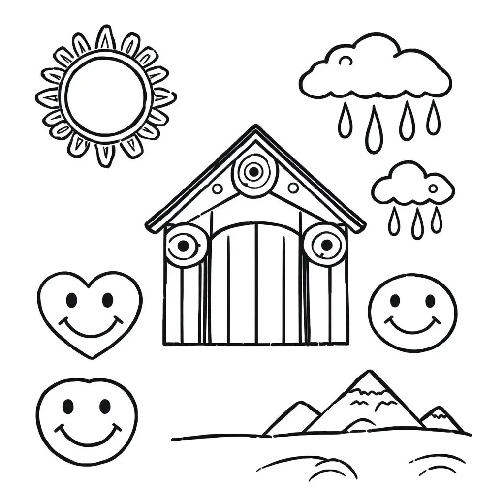 Māori children expressing different emotions