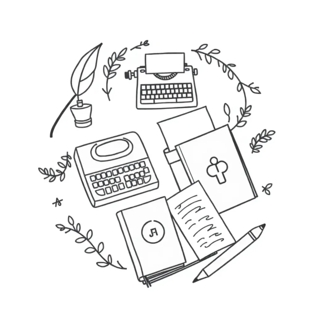 Writing styles illustration