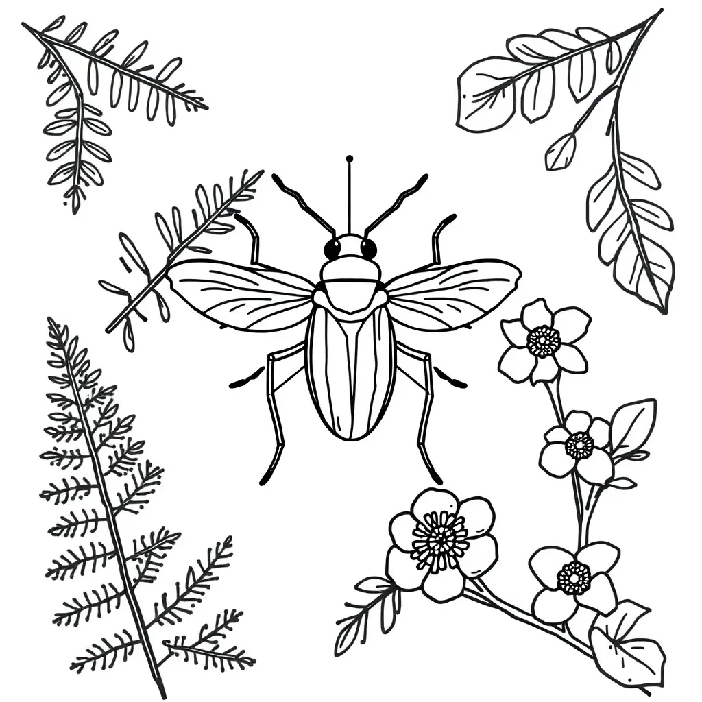 Worksheet illustration