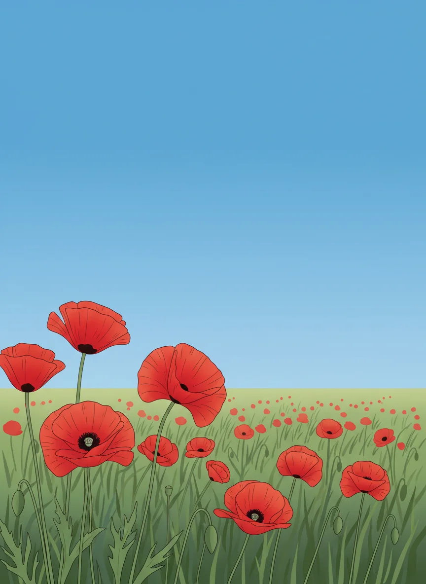 Poppies - Flowers of Remembrance