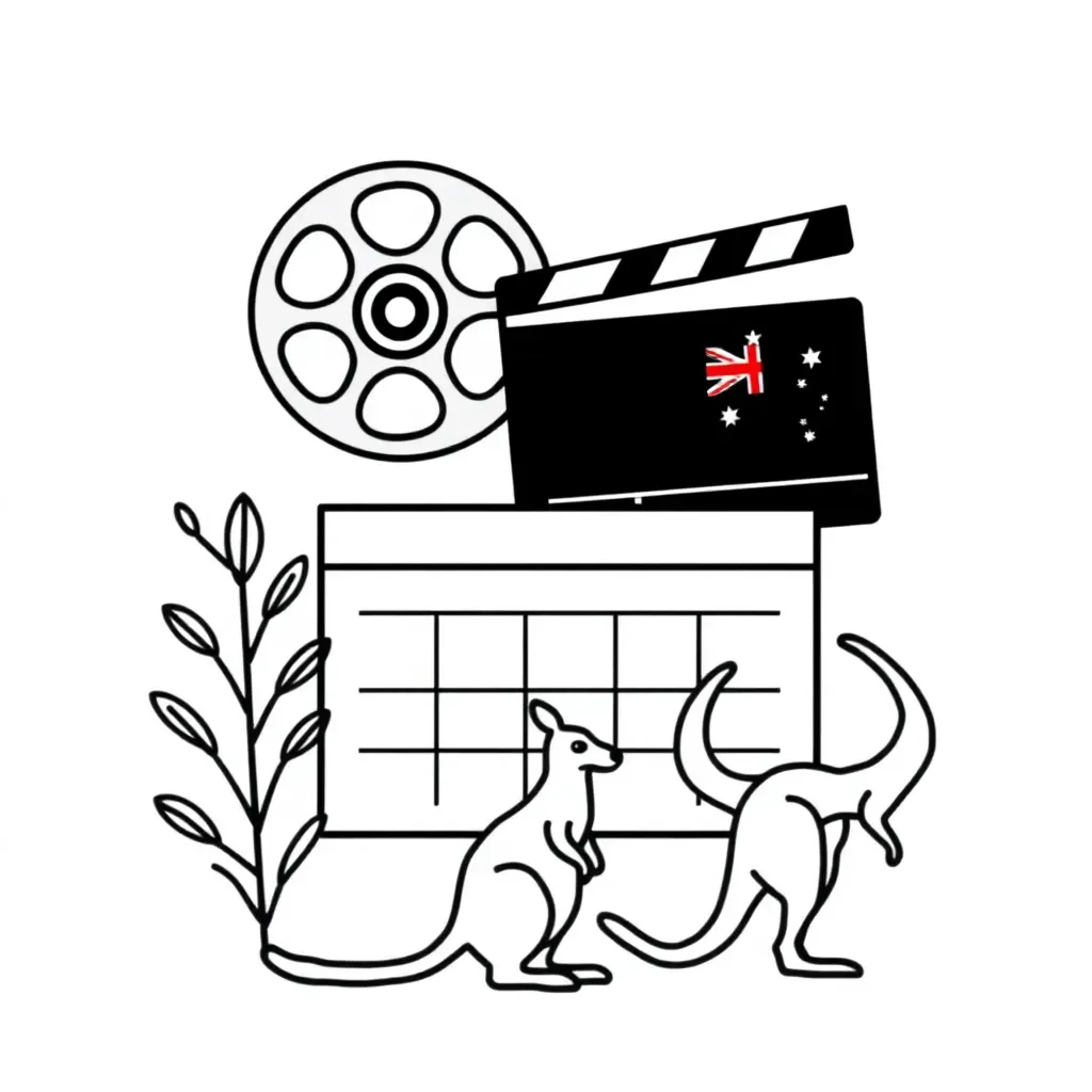 Film analysis worksheet illustration