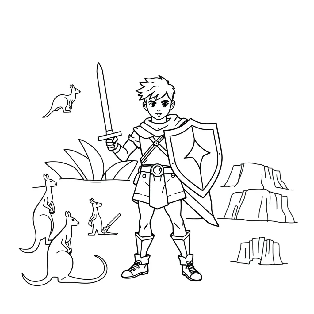 Percy Jackson character analysis illustration