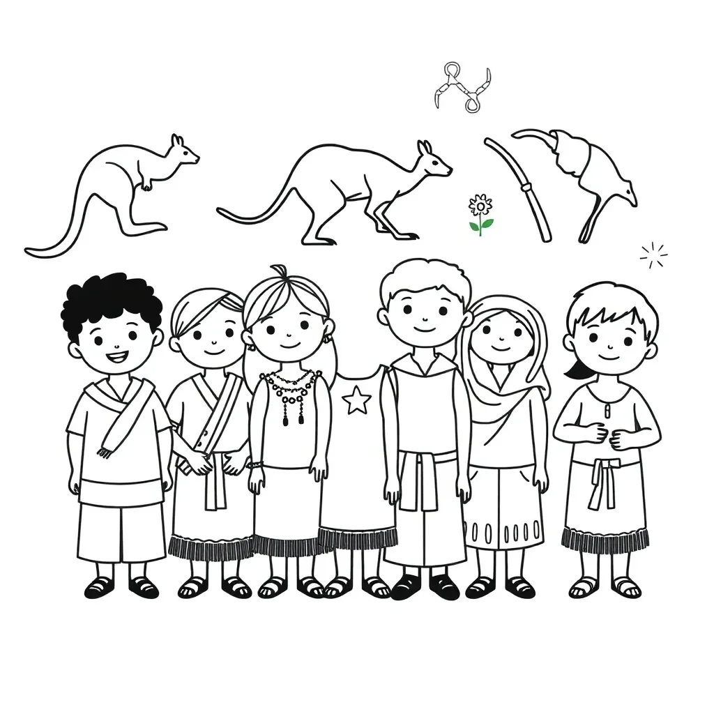 Worksheet illustration