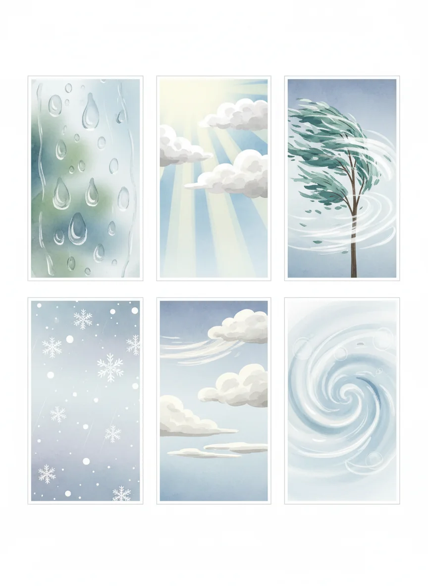 Weather Words Collection