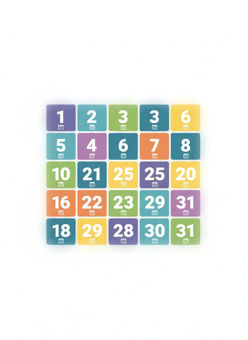 Los Números 1-31