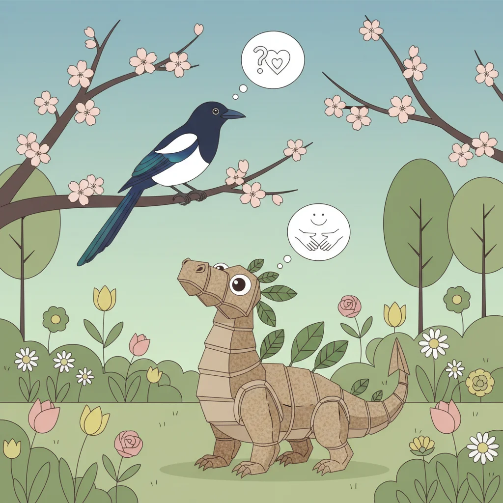 What happens when Magpie meets Egg Box Dragon?