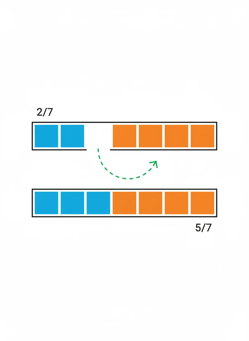 Adding Fractions - Same Denominators