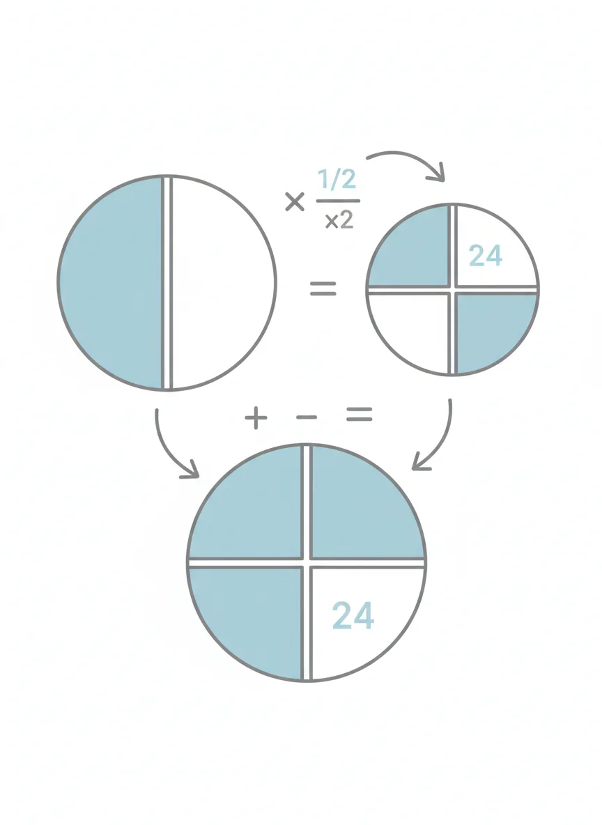 Different Denominators - Finding Common Ground