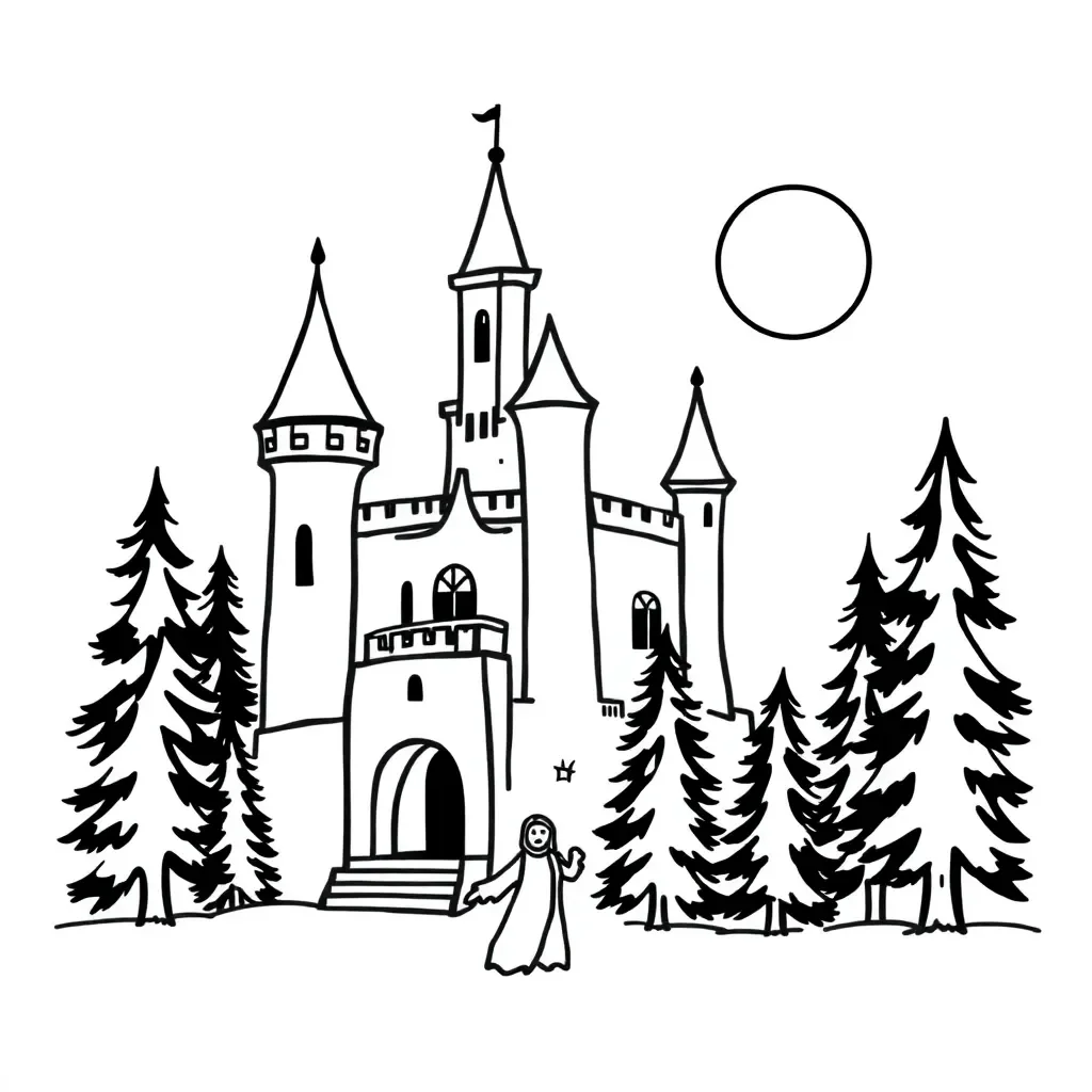 Shakespeare character analysis illustration