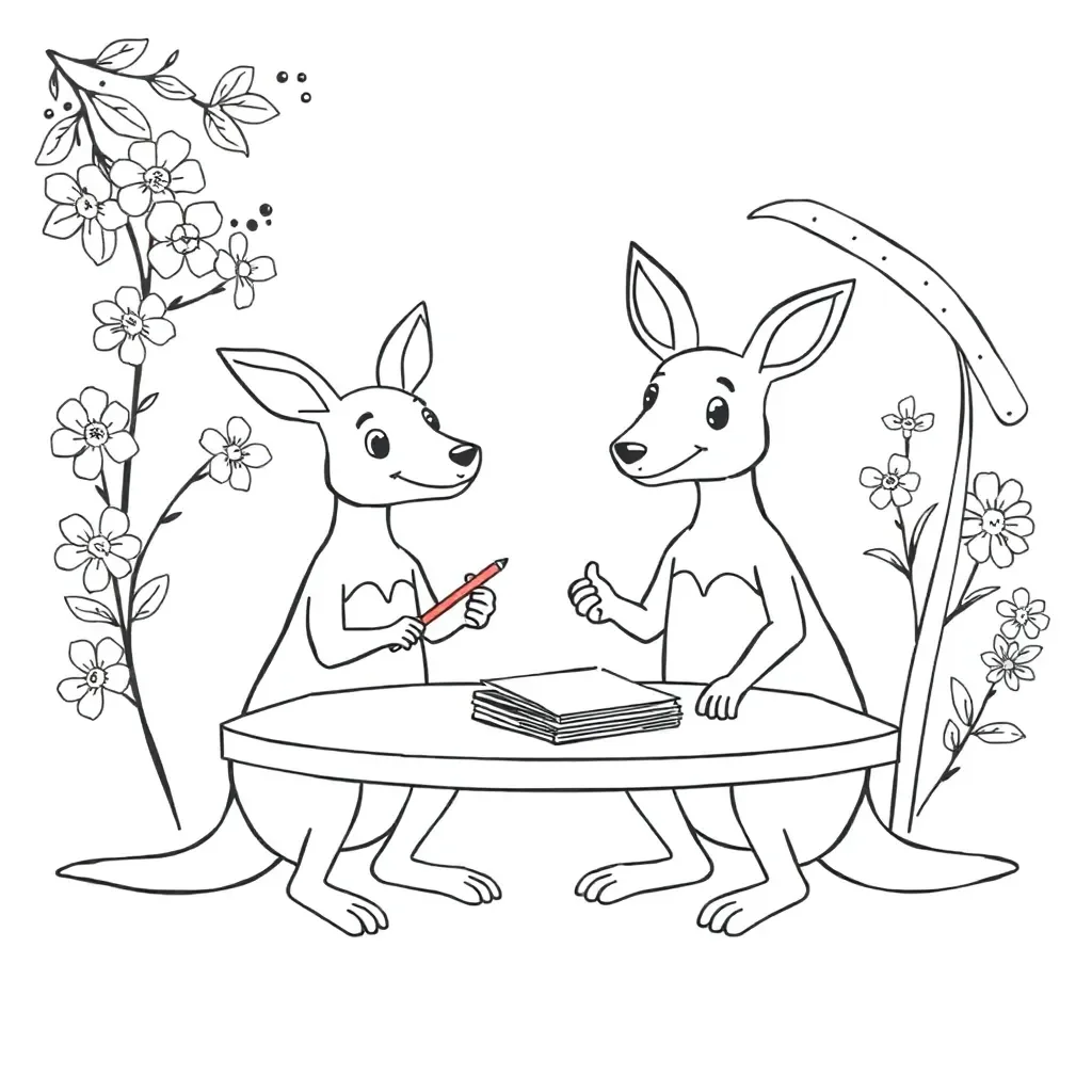 Worksheet illustration
