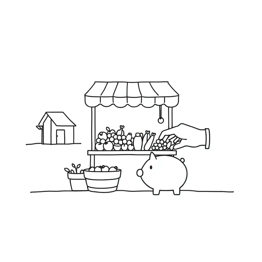 Worksheet illustration