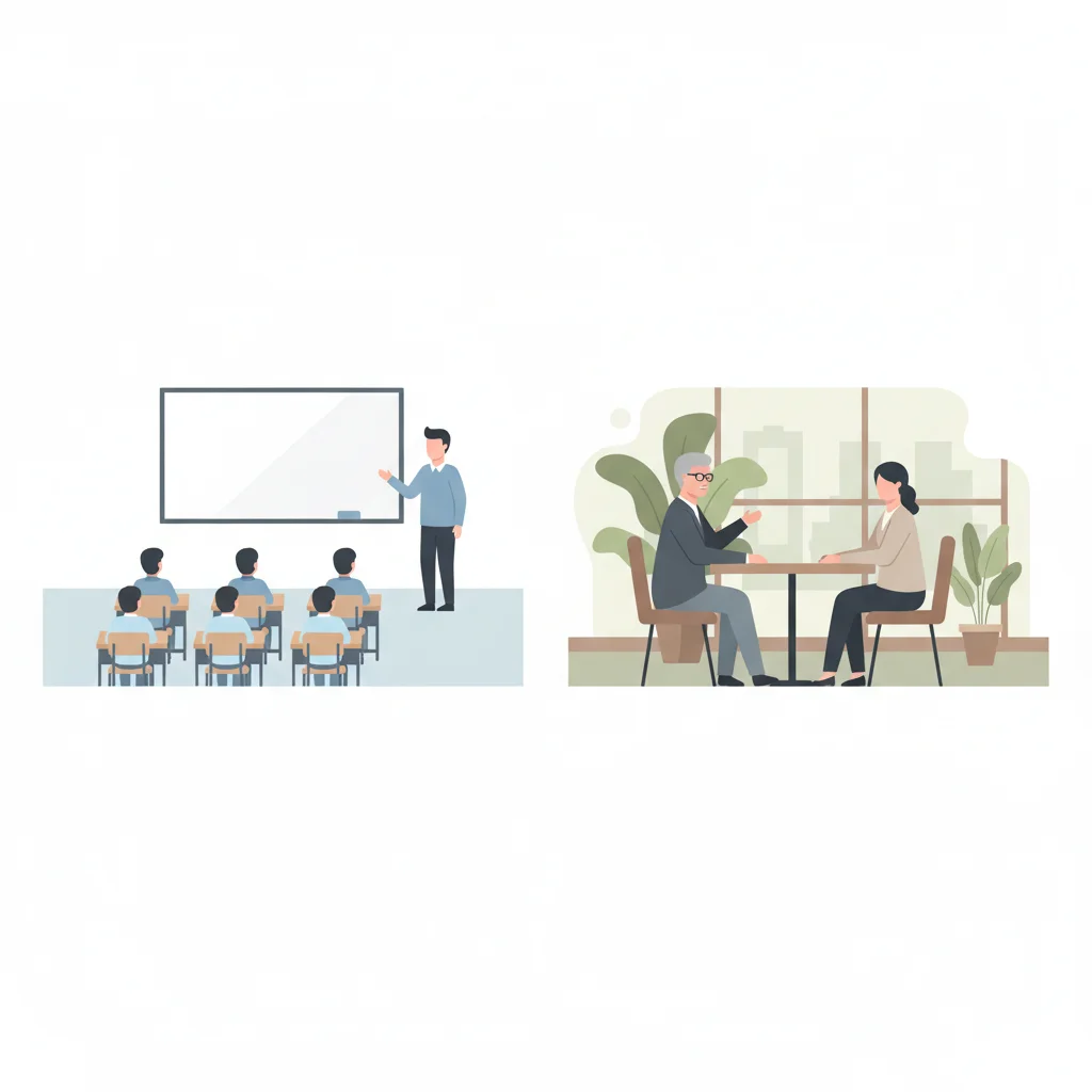 Traditional Training vs. Real Estate Coaching