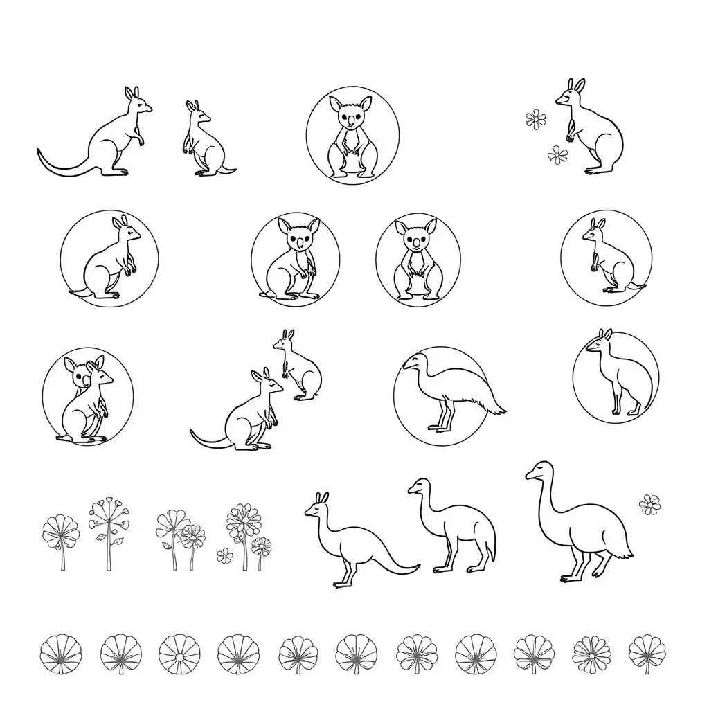 Skip counting groups illustration