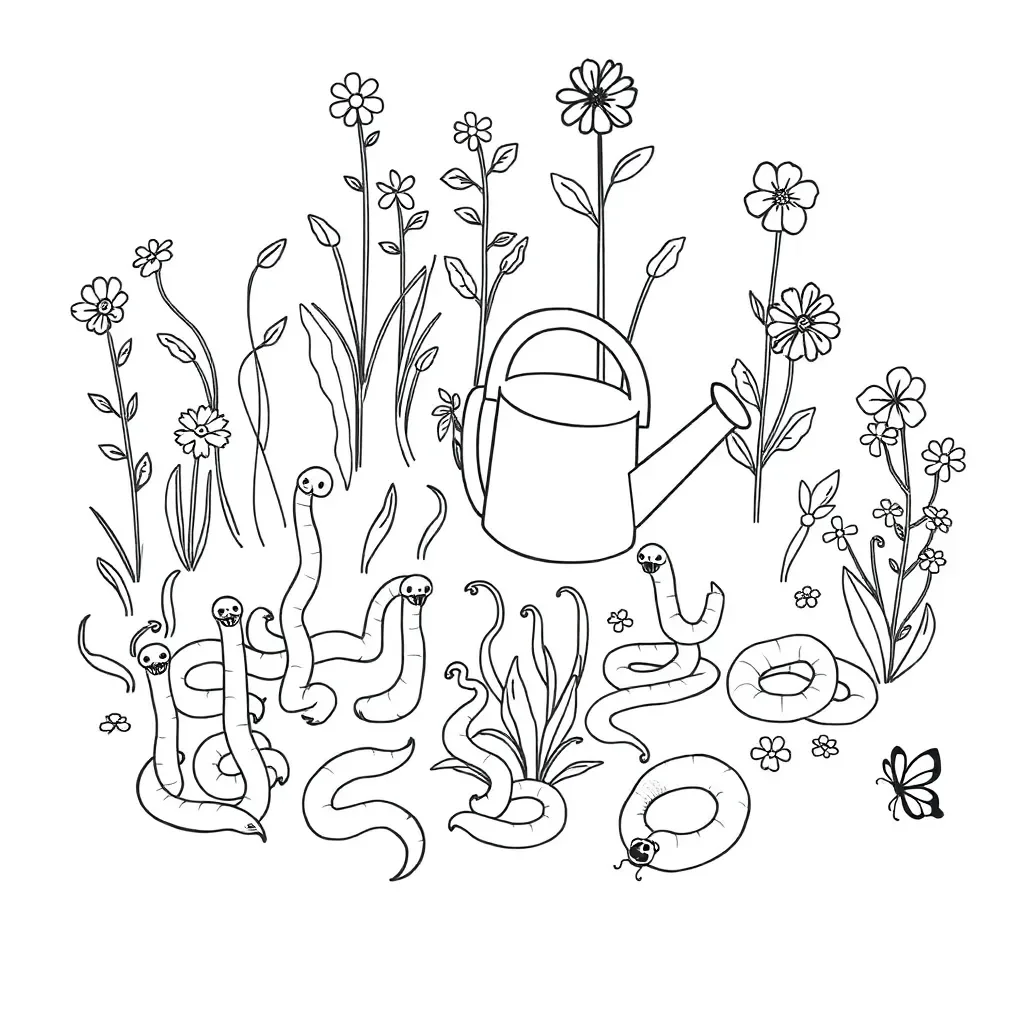 Worksheet illustration