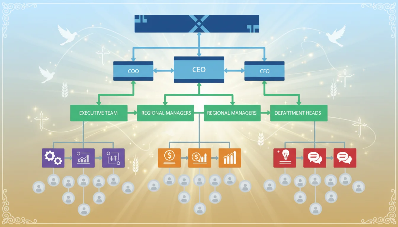 Apostle's Organizational Structure Diagram