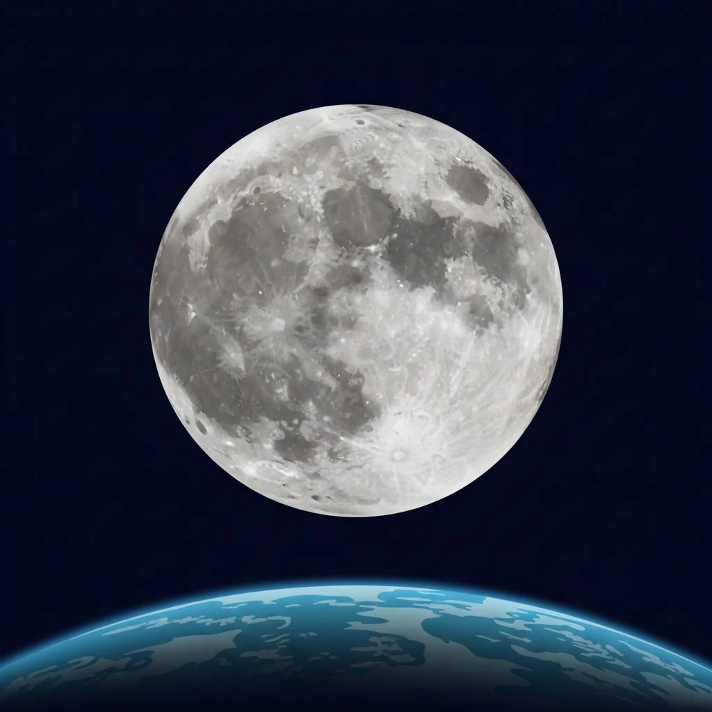 What keeps the Moon from floating away from Earth?