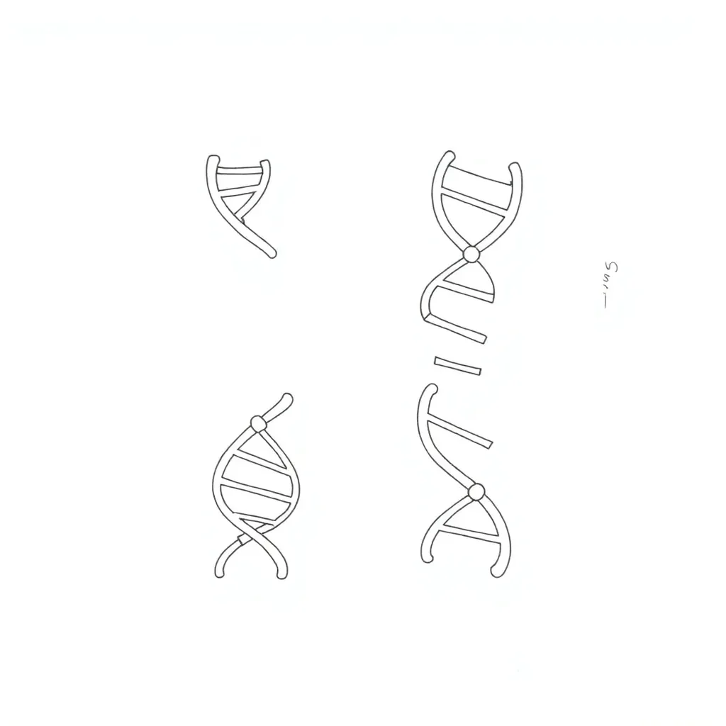 DNA double helix structure