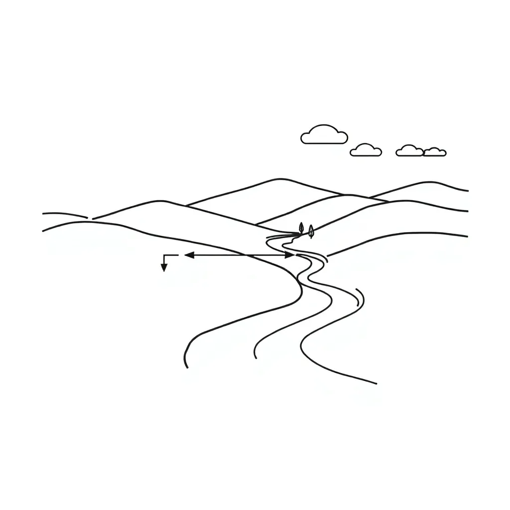 Linear graph illustration