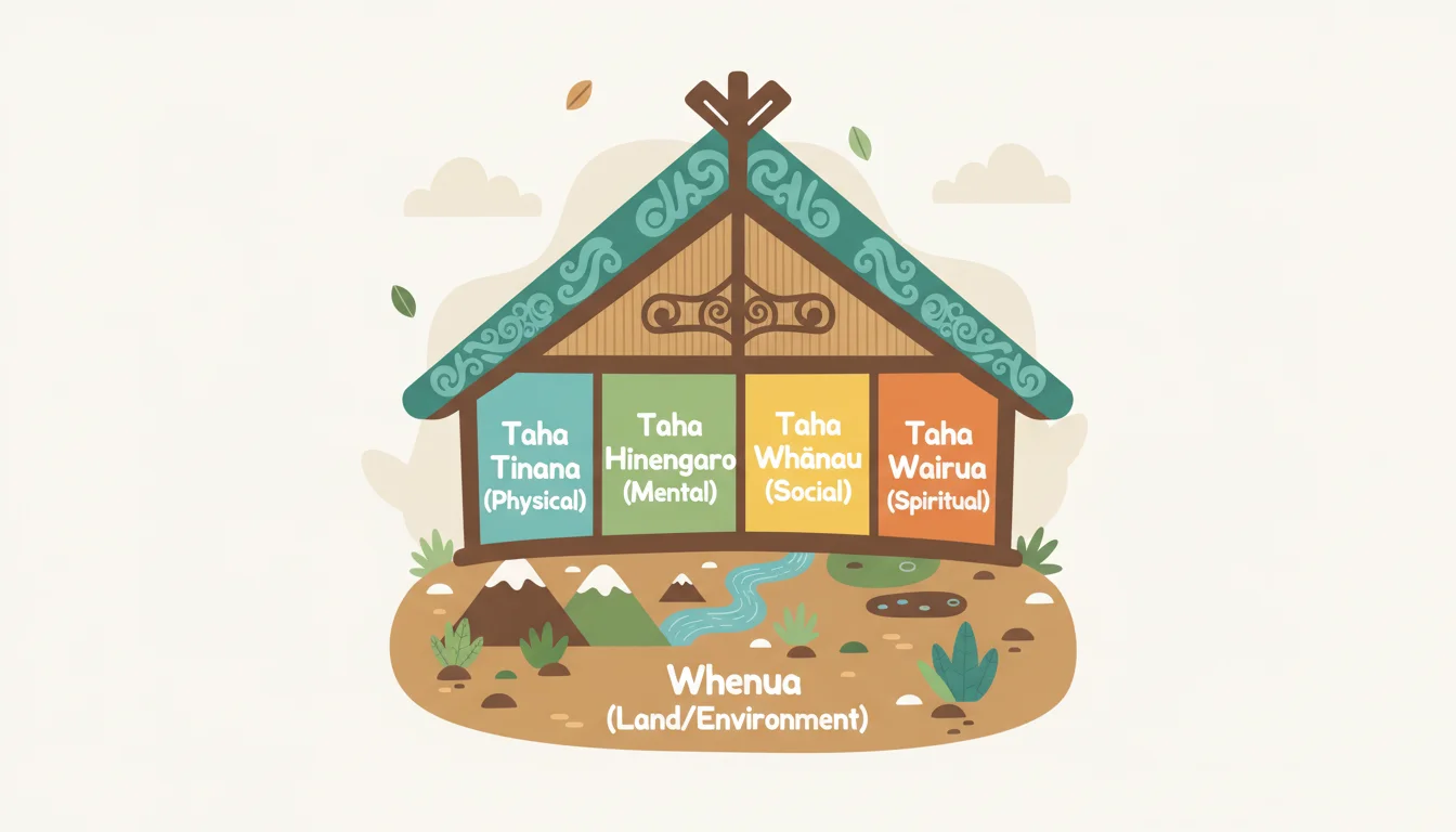 Te Whare Tapa Whā - Our Wellbeing House