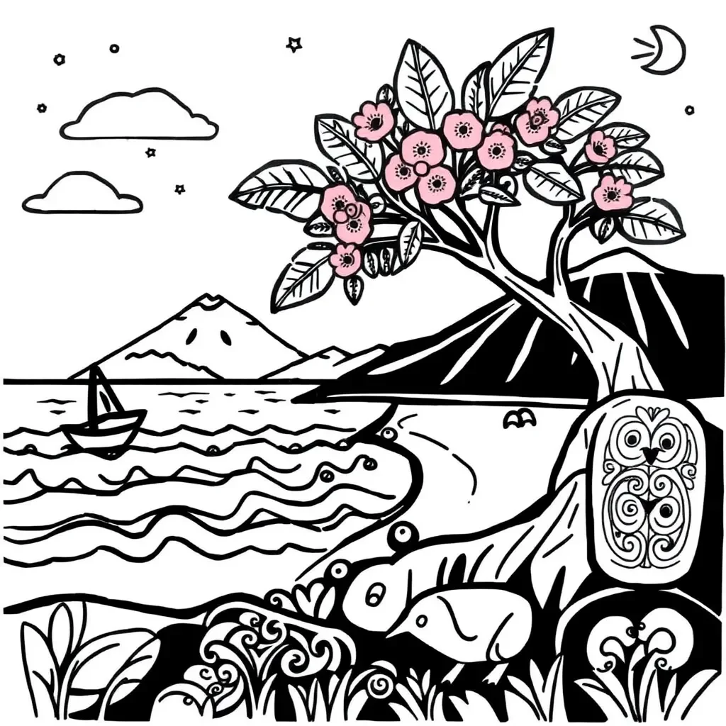 Creative writing illustration