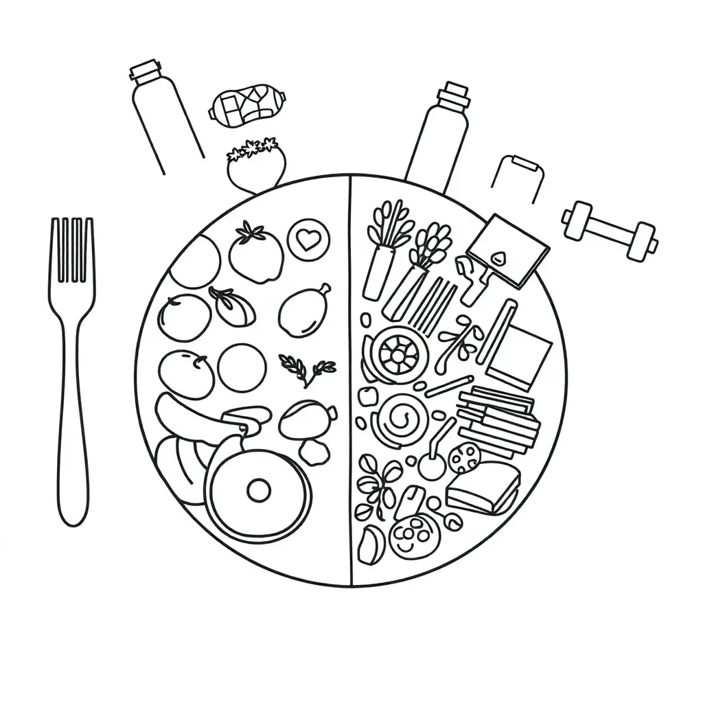 Worksheet illustration