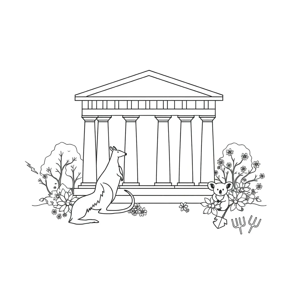 Percy Jackson and Greek mythology symbols