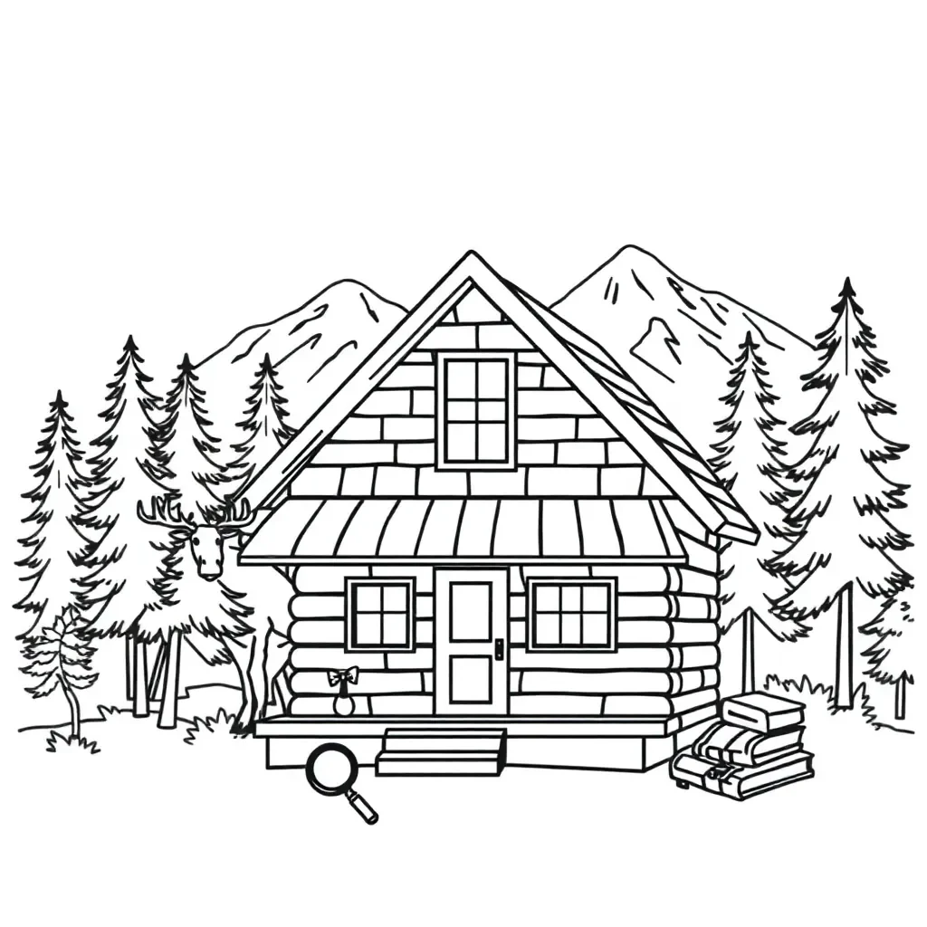 Books and reading illustration