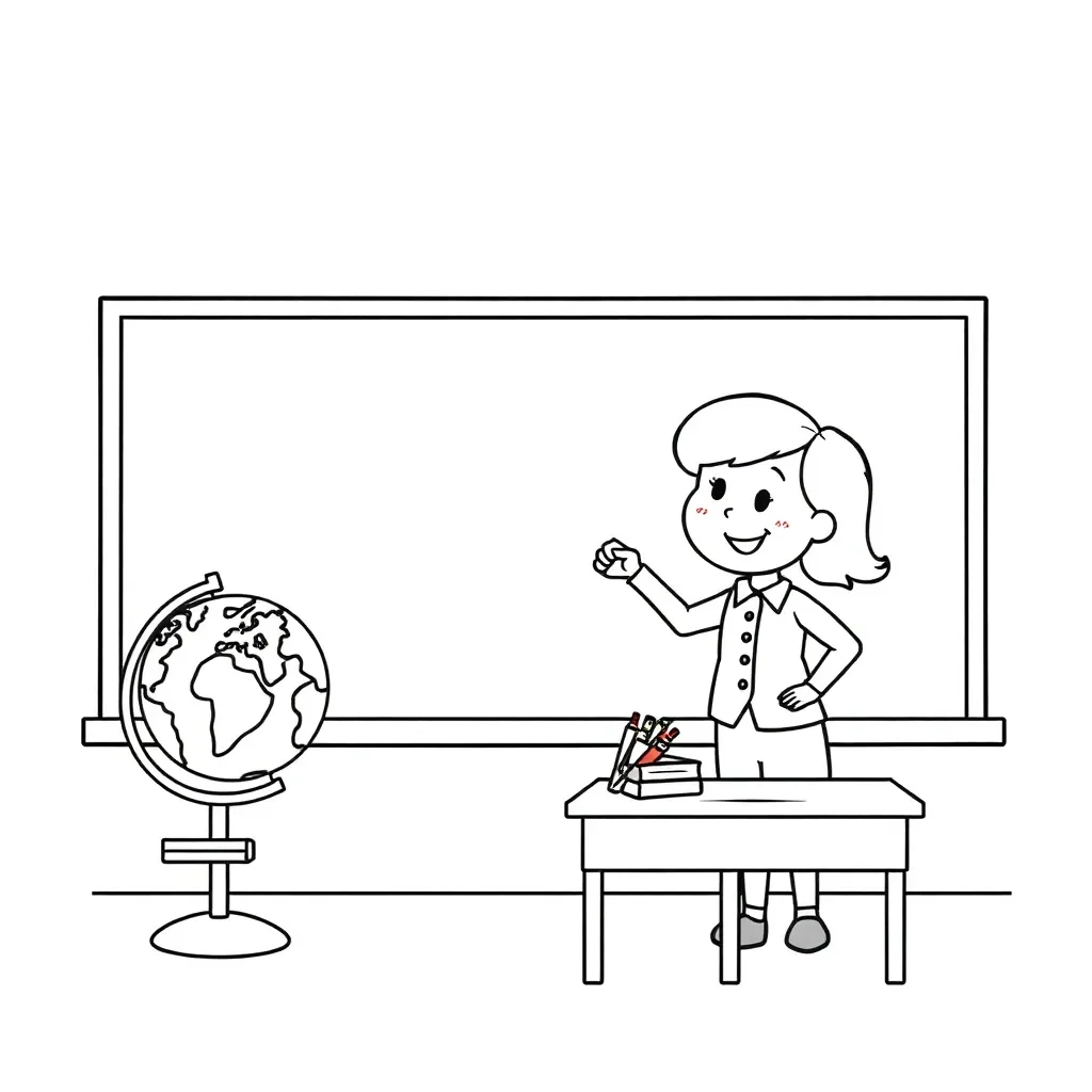 Russian language learning illustration