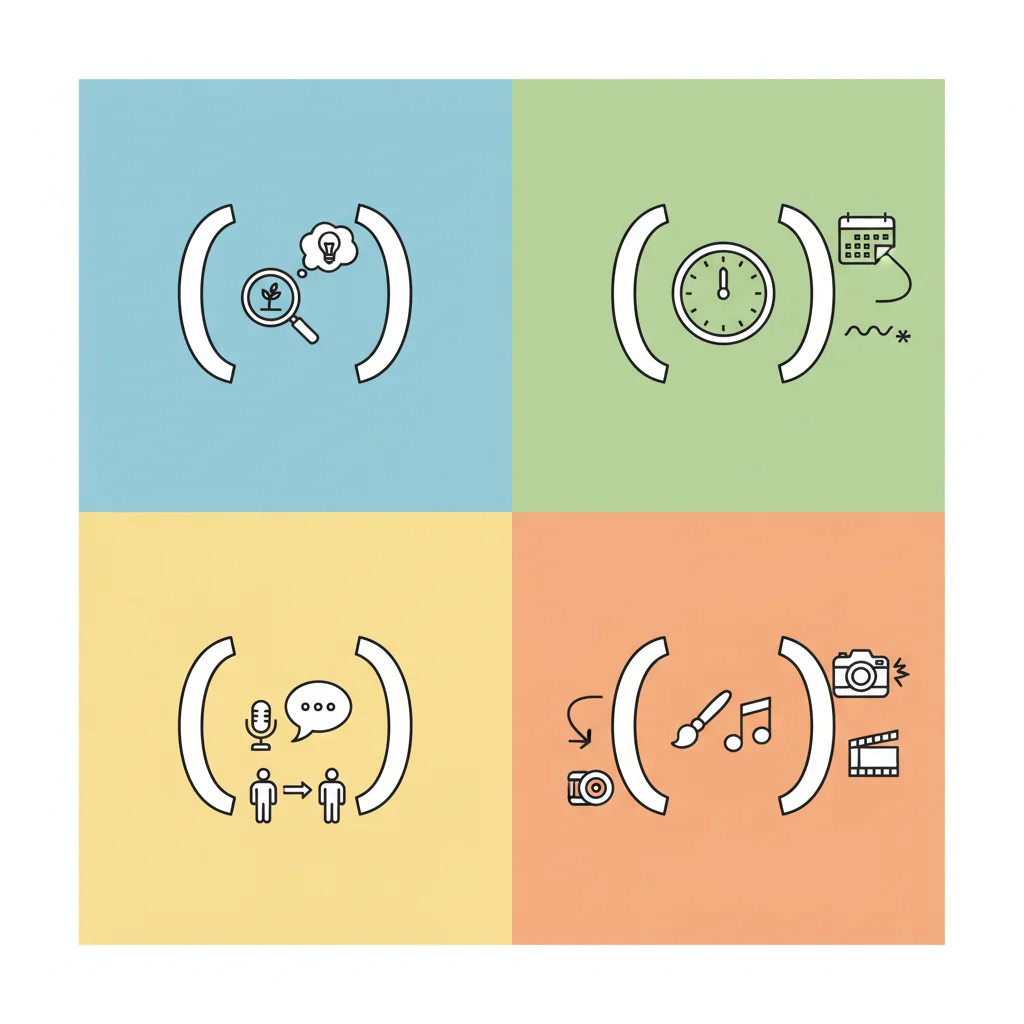 Types of Information in Parentheses