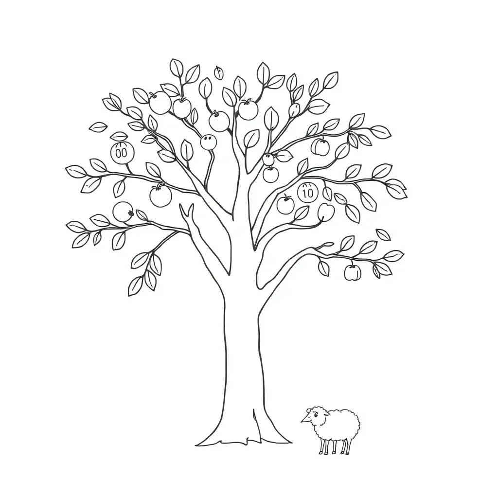 Numbers and place value illustration