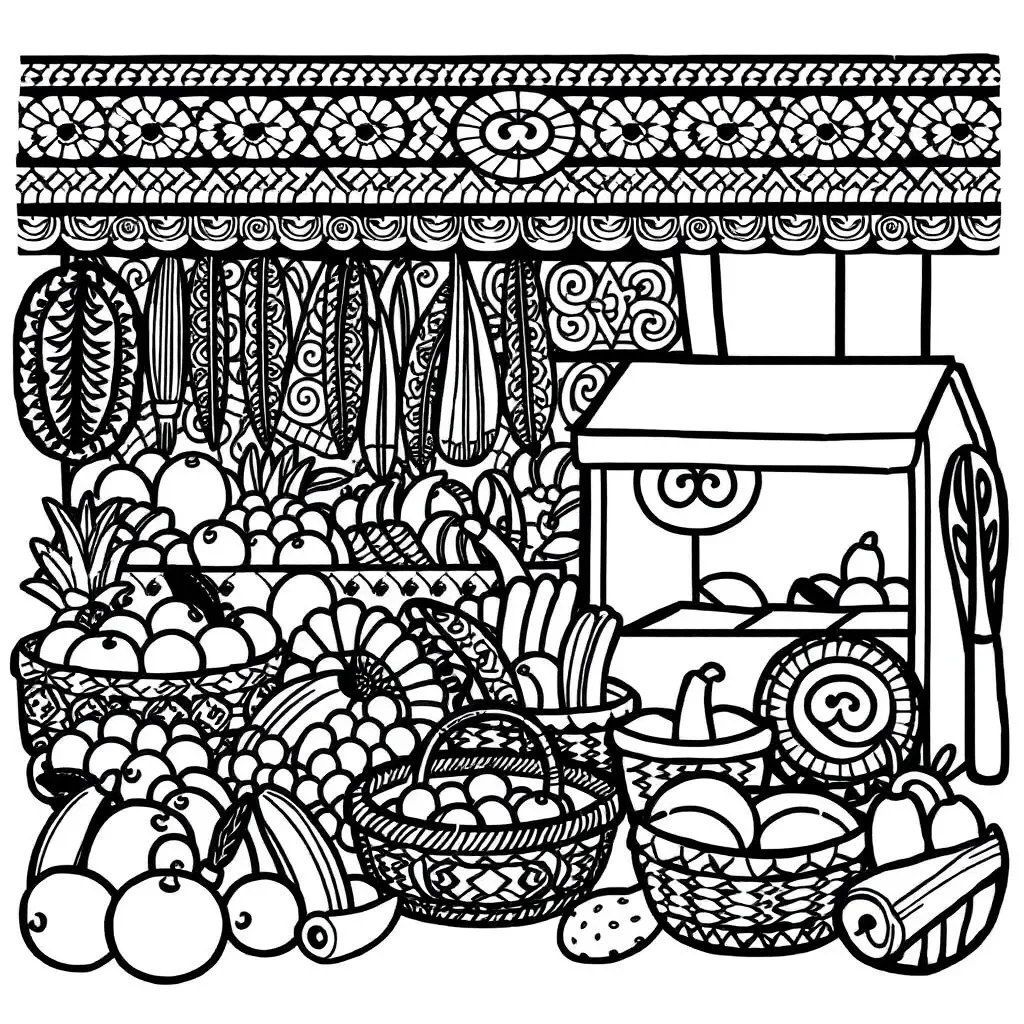 Worksheet illustration