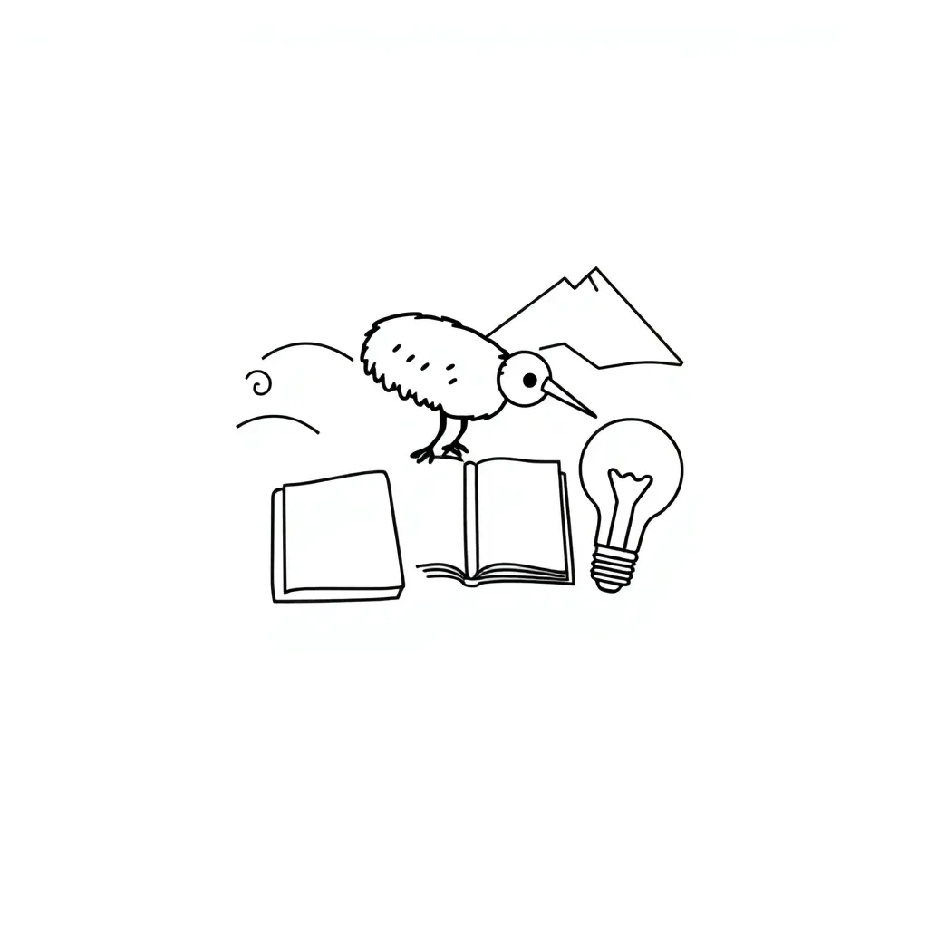 Student writing informative text