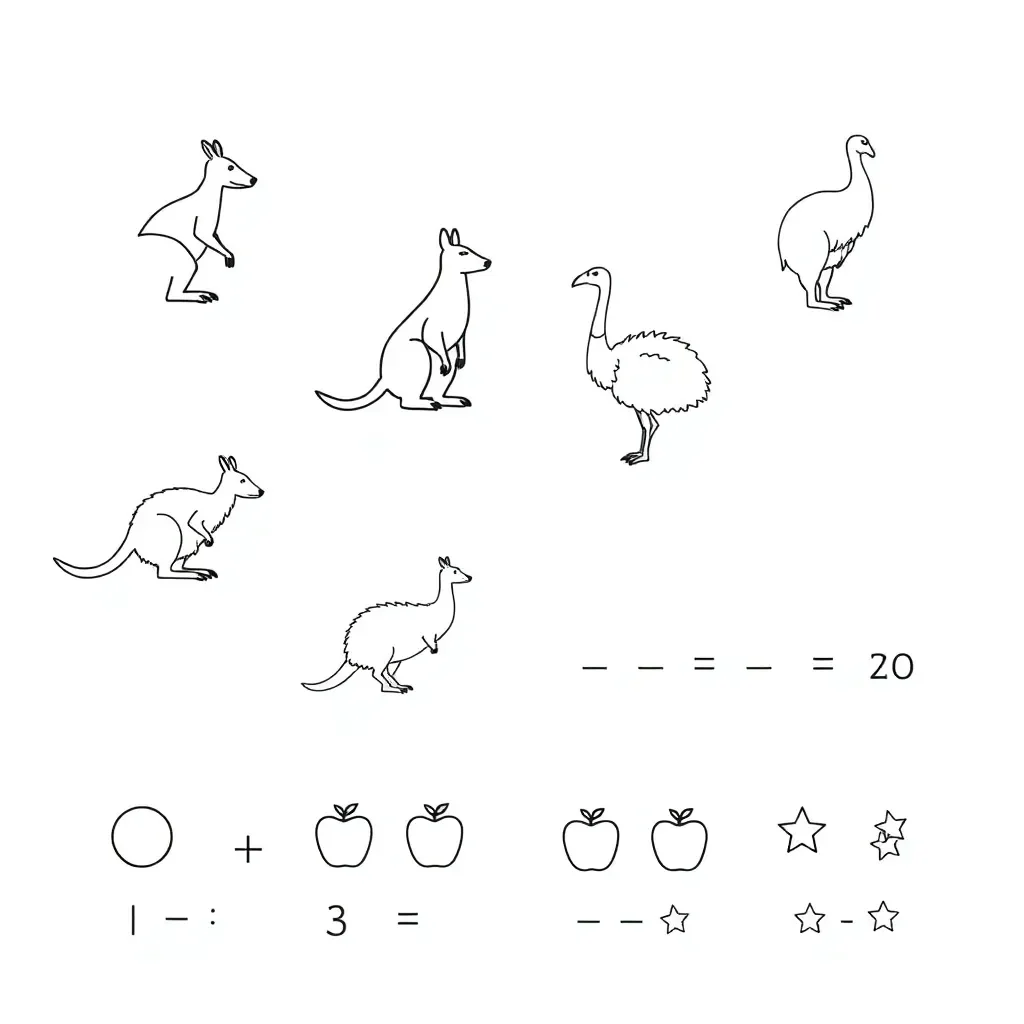 Worksheet illustration
