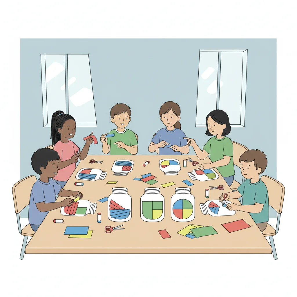 Hands-On Fraction Art Time