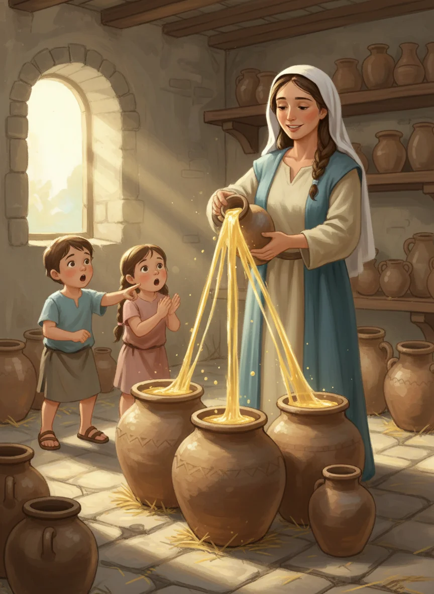 The Widow's Oil Story