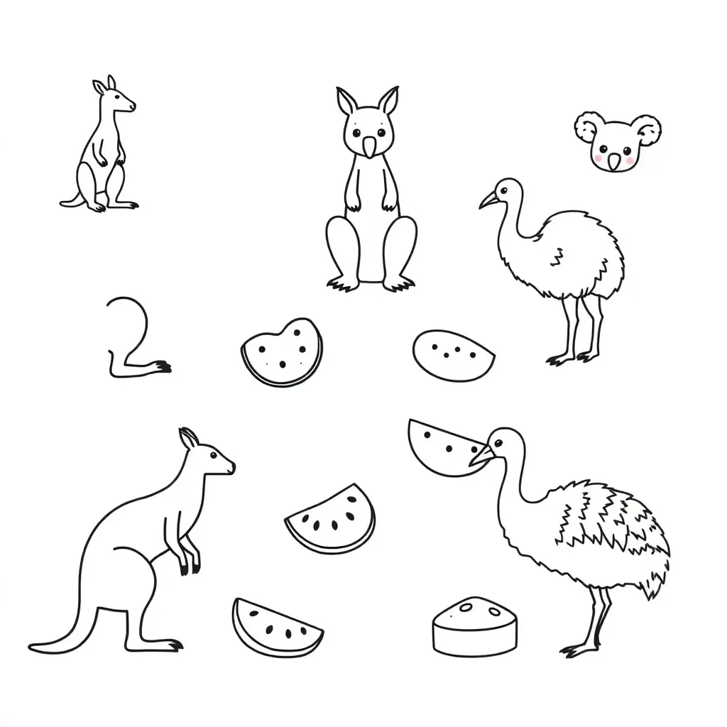 Worksheet illustration
