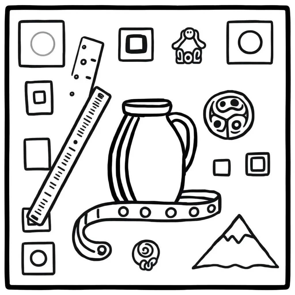 Measuring tools illustration