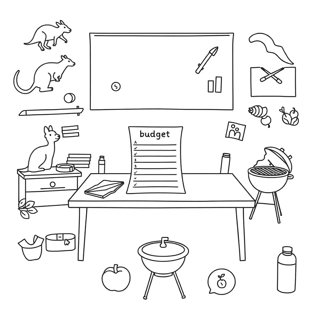 Money and wellbeing illustration